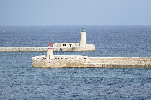 Breakwaters of the Grand Harbour, Valletta
