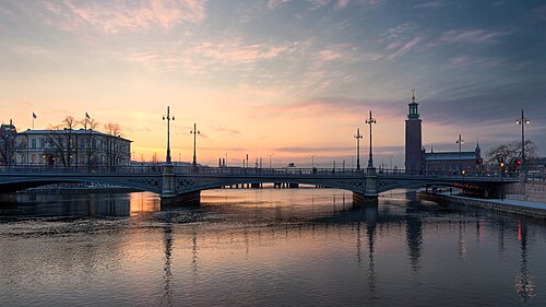 Vasabron and the Stockholm City Hall