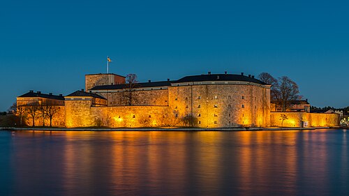 Vaxholm Fortress in November